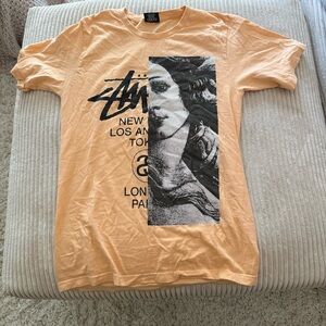 Stussy Peach Graphic Tee